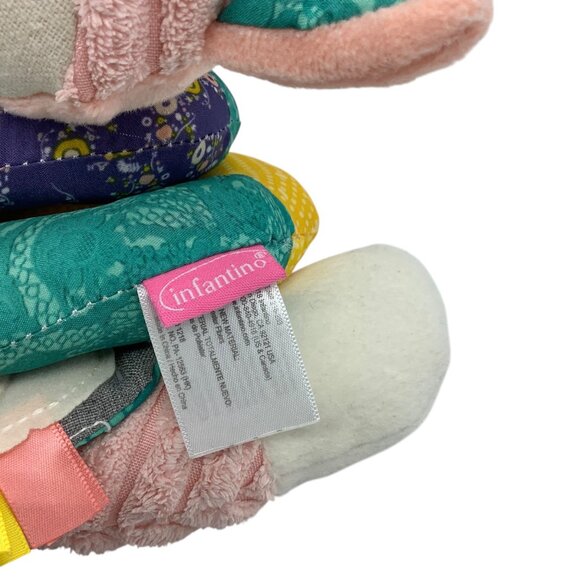 Infantino Baby Activity Fox Spiral Car Seat Toy Textures Teethers Newborn Unisex - Picture 3 of 5